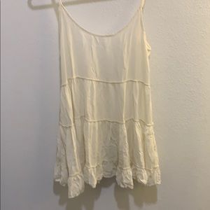 The classic old white brandy dress